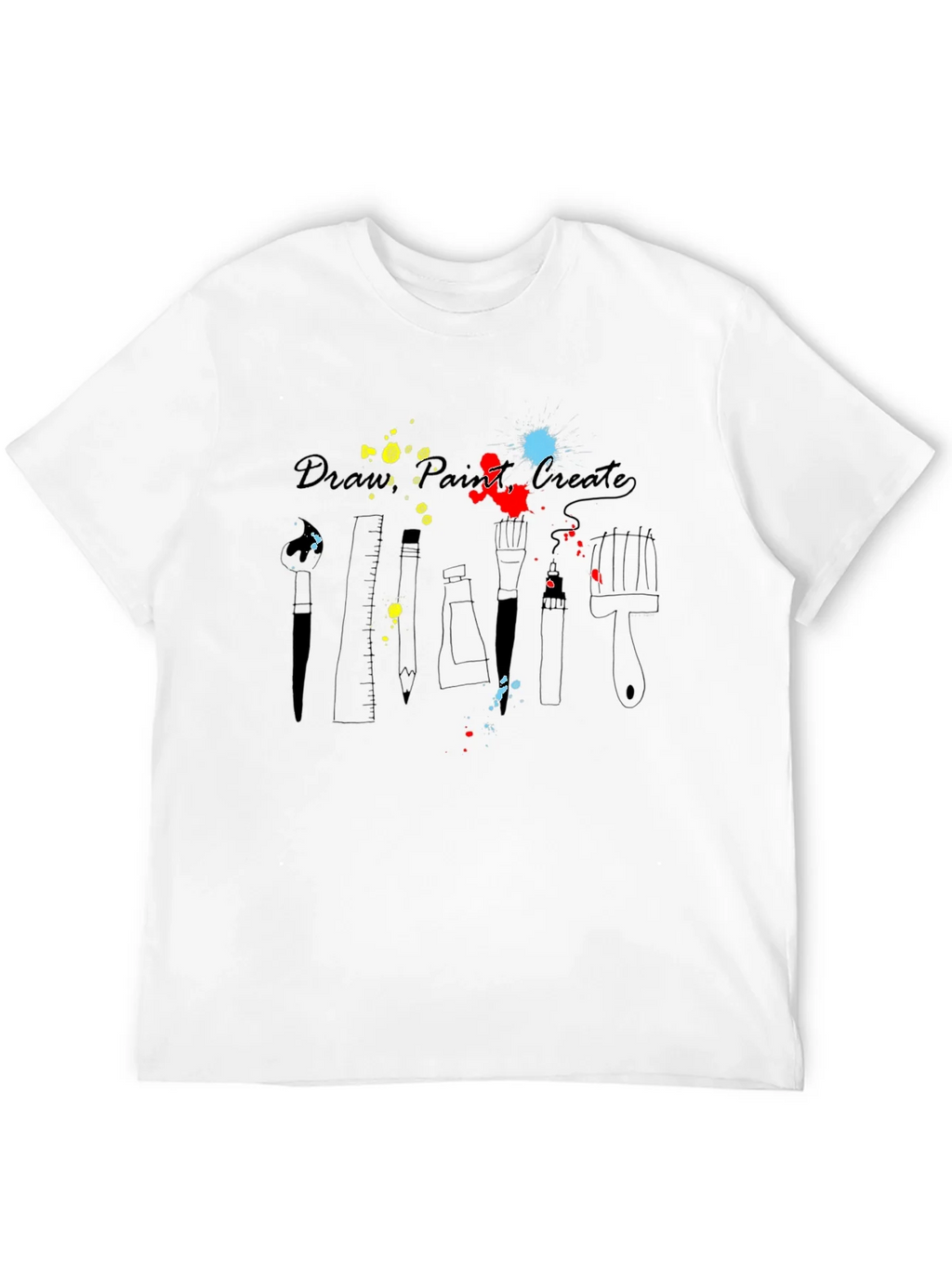 Artists Palette T-Shirt - Draw Paint Create product image 11