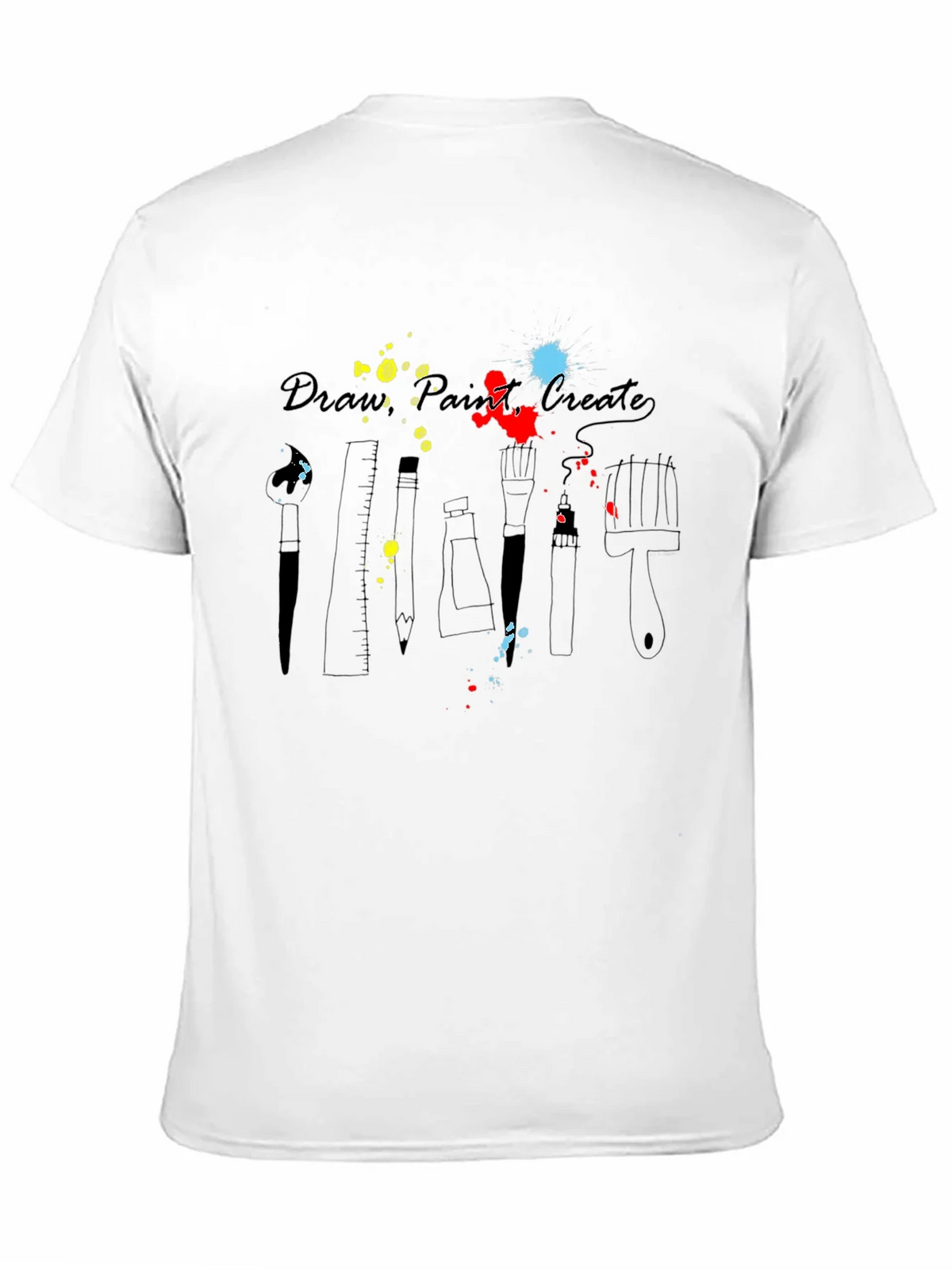 Artists Palette T-Shirt - Draw Paint Create product image 10