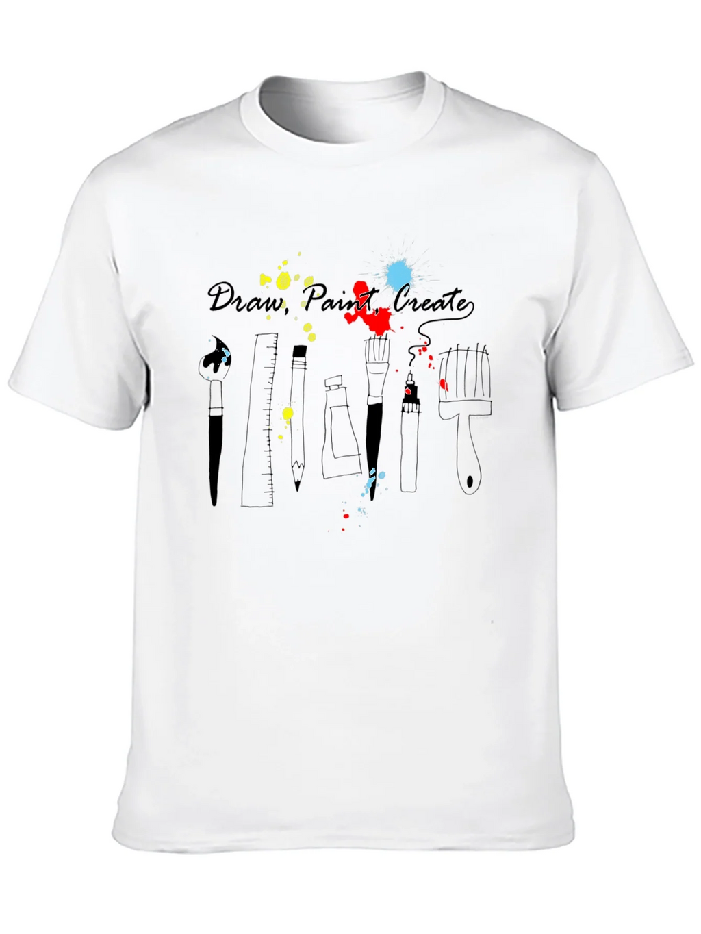 Artists Palette T-Shirt - Draw Paint Create product image 9