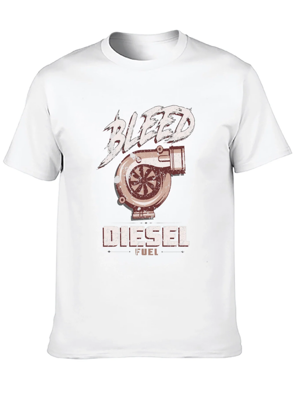 Bleed Diesel Fuel Graphic T-Shirt - Turbo Engine Design product image 6