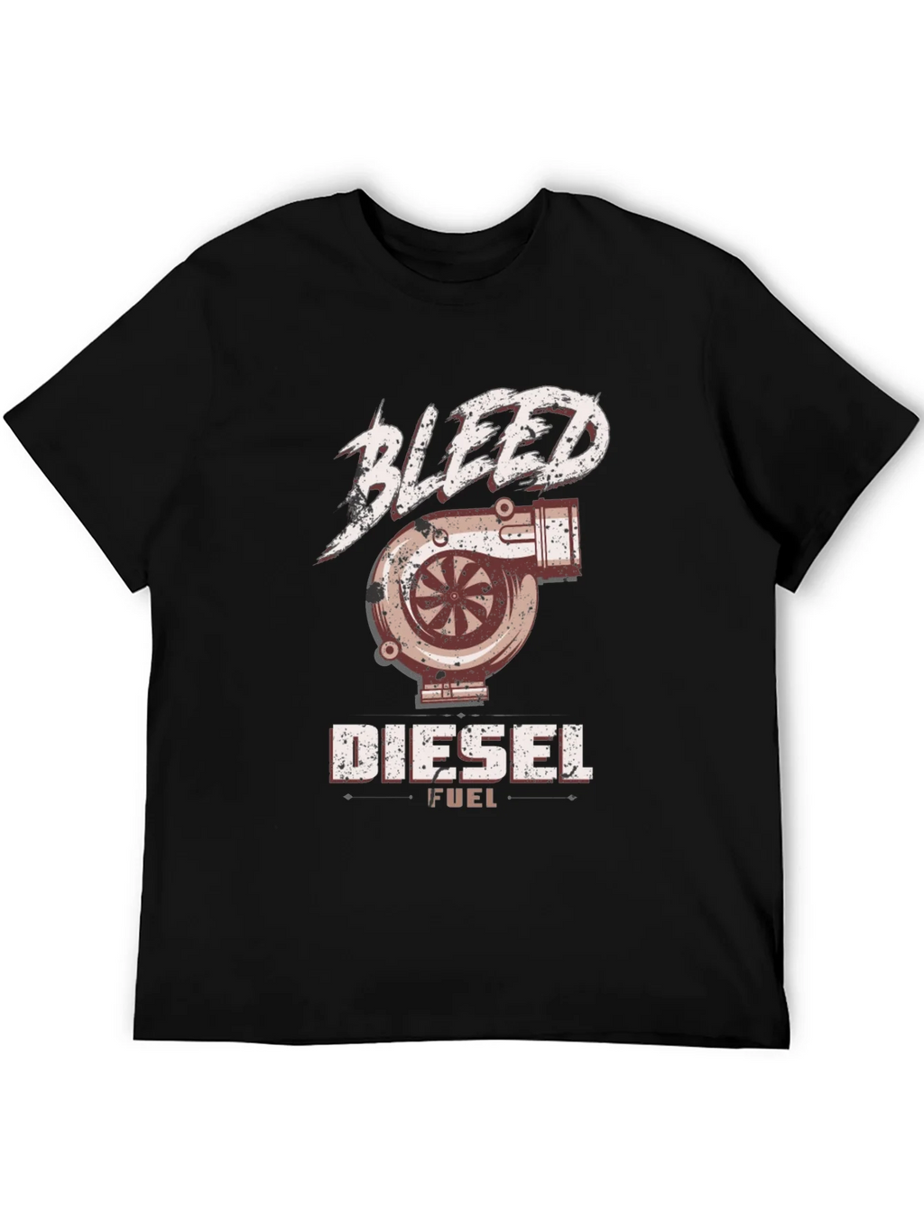 Bleed Diesel Fuel Graphic T-Shirt - Turbo Engine Design product image 4