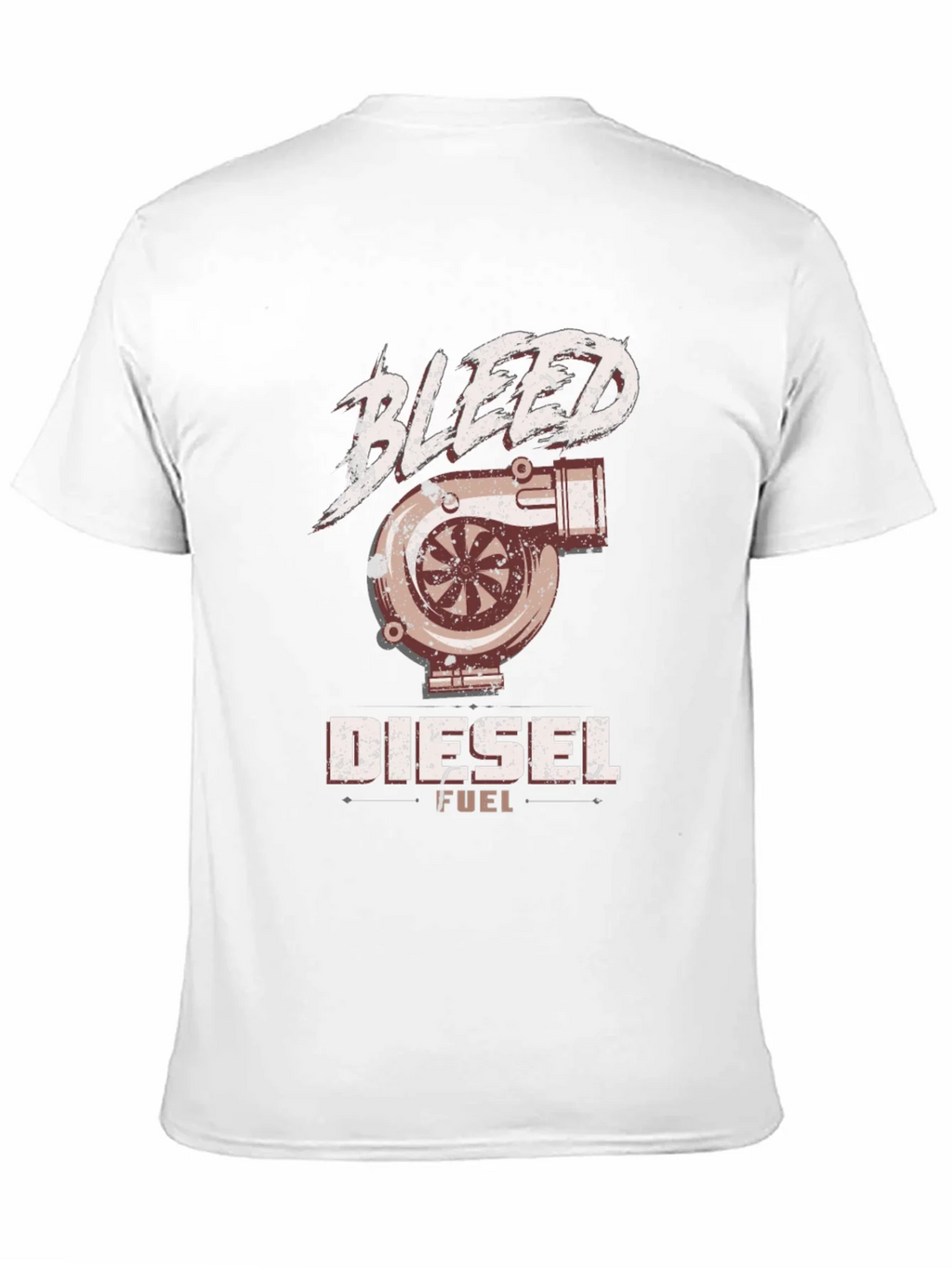 Bleed Diesel Fuel Graphic T-Shirt - Turbo Engine Design product image 7