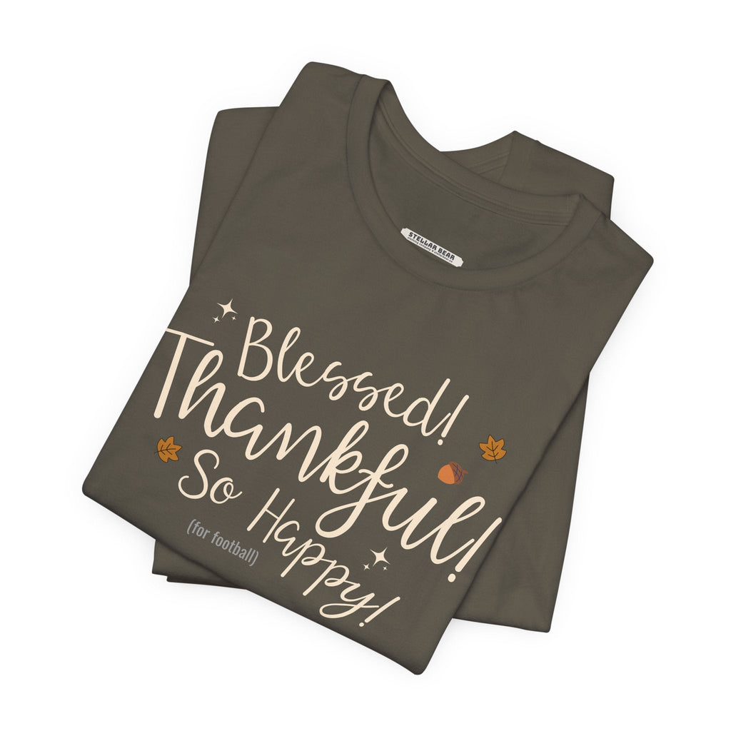 Blessed! Thankful! So Happy! (For Football) Graphic T-Shirt product image 4