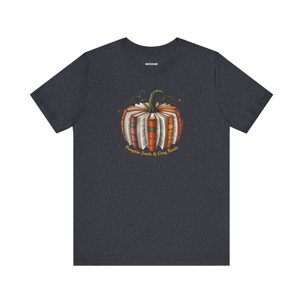 Pumpkin Seeds and Cozy Reads Graphic T-Shirt product image 11