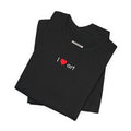 I Love Art Minimalist Style T-Shirt product image 1