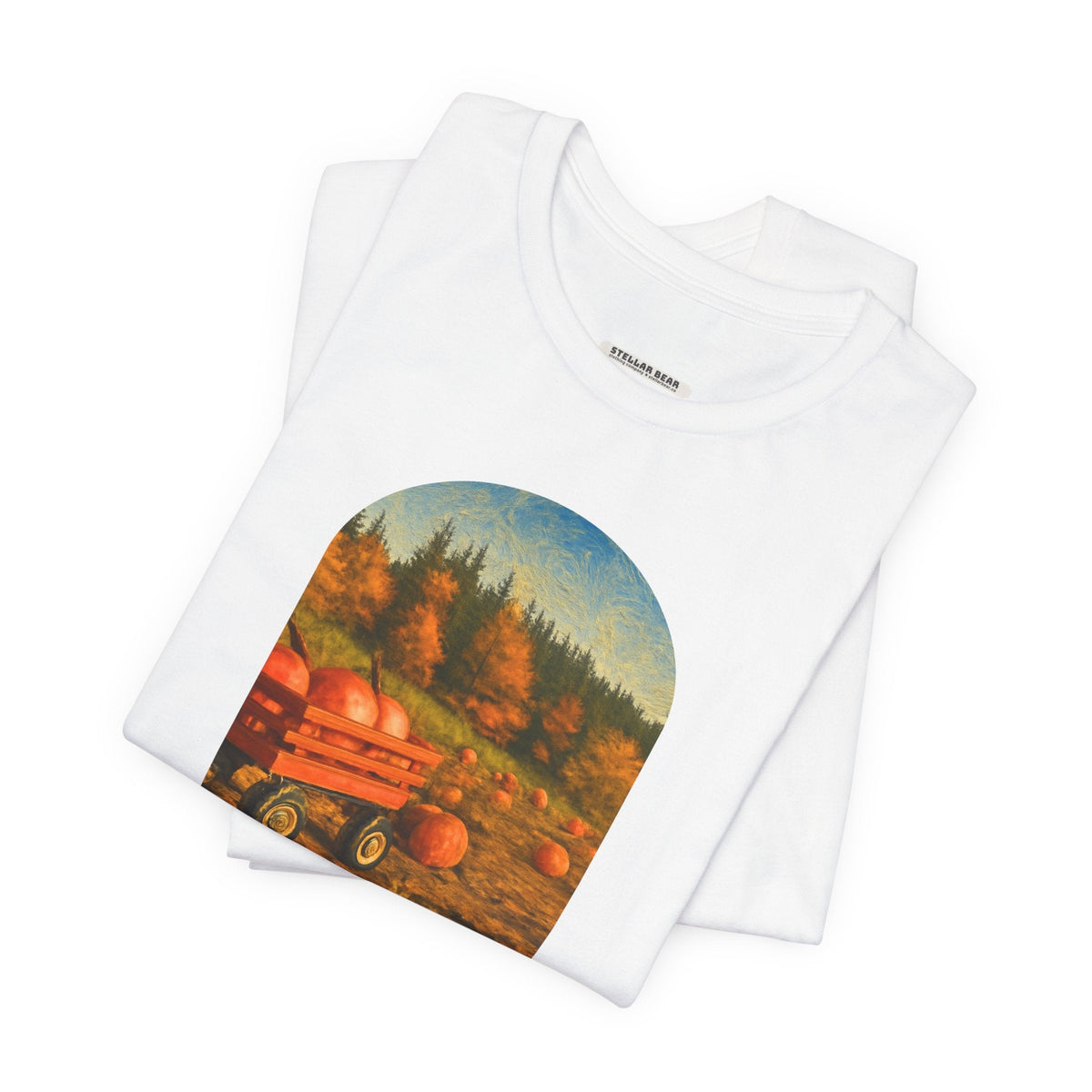Autumn Skies & Pumpkin Pies Graphic T-Shirt product image 6