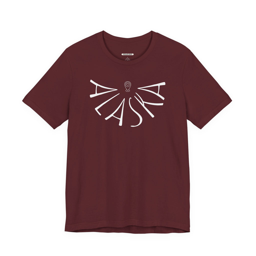 Alaska Liquid Letters Graphic T-Shirt product image 9