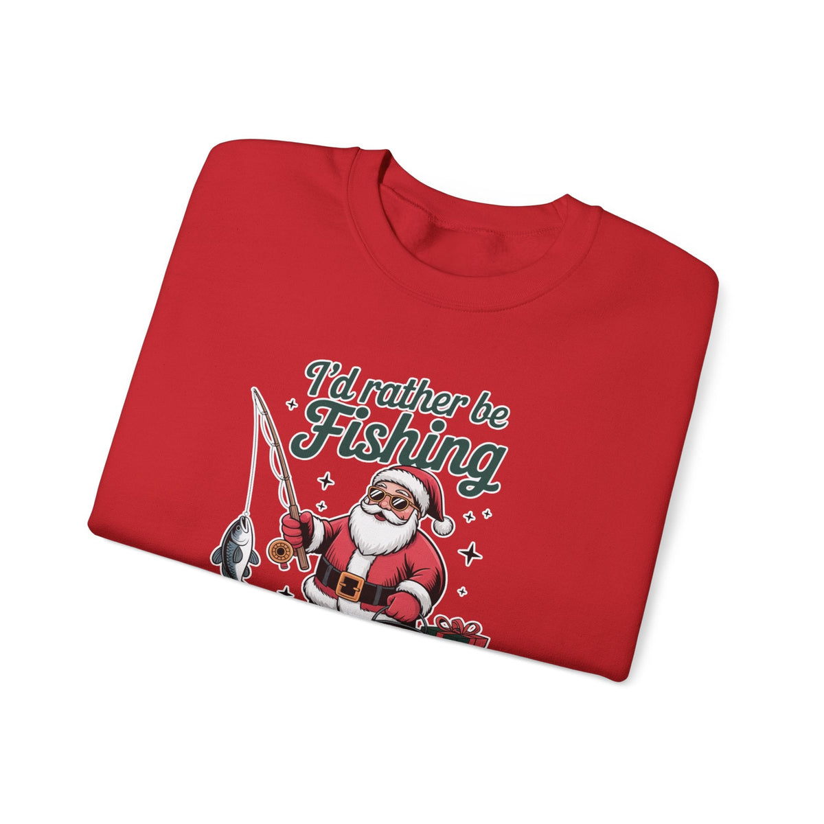 I'd Rather Be Fishing Graphic Sweatshirt product image 3