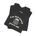 I'm This Many Years Old (Typewriter) Graphic T-Shirt product image 1