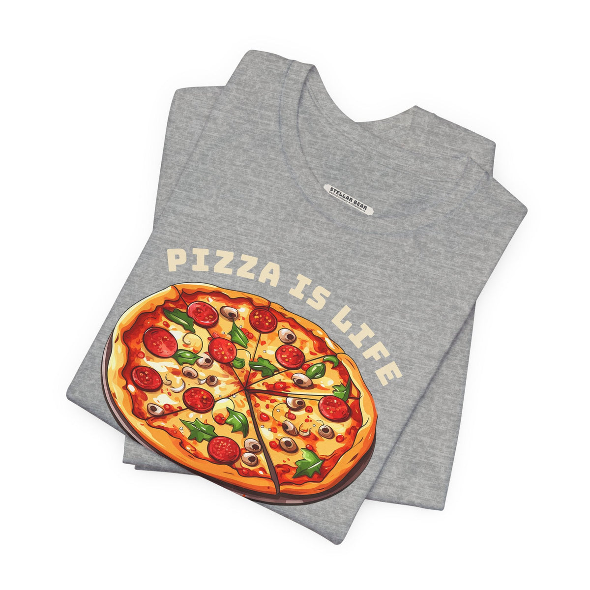 Pizza Is Life Graphic T-Shirt product image 6