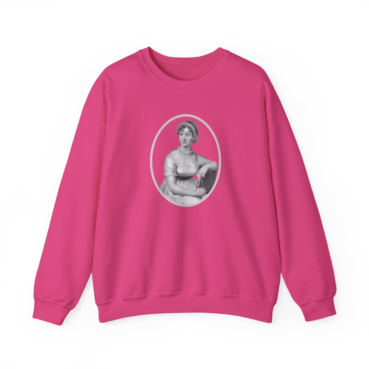 Jane Austen Portrait Vintage Graphic Sweatshirt product image 5
