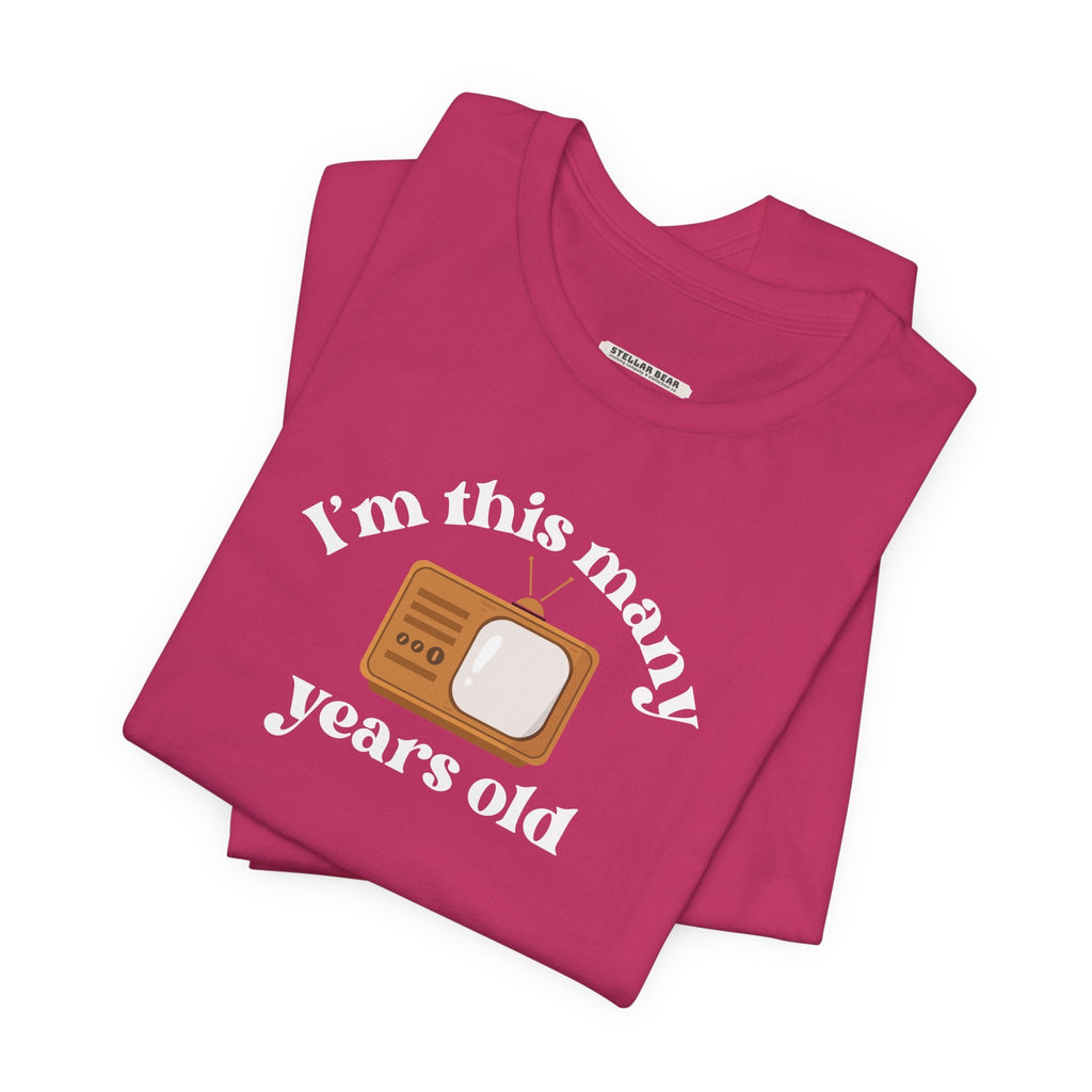 I'm This Many Years Old (TV) Graphic T-Shirt product image 2