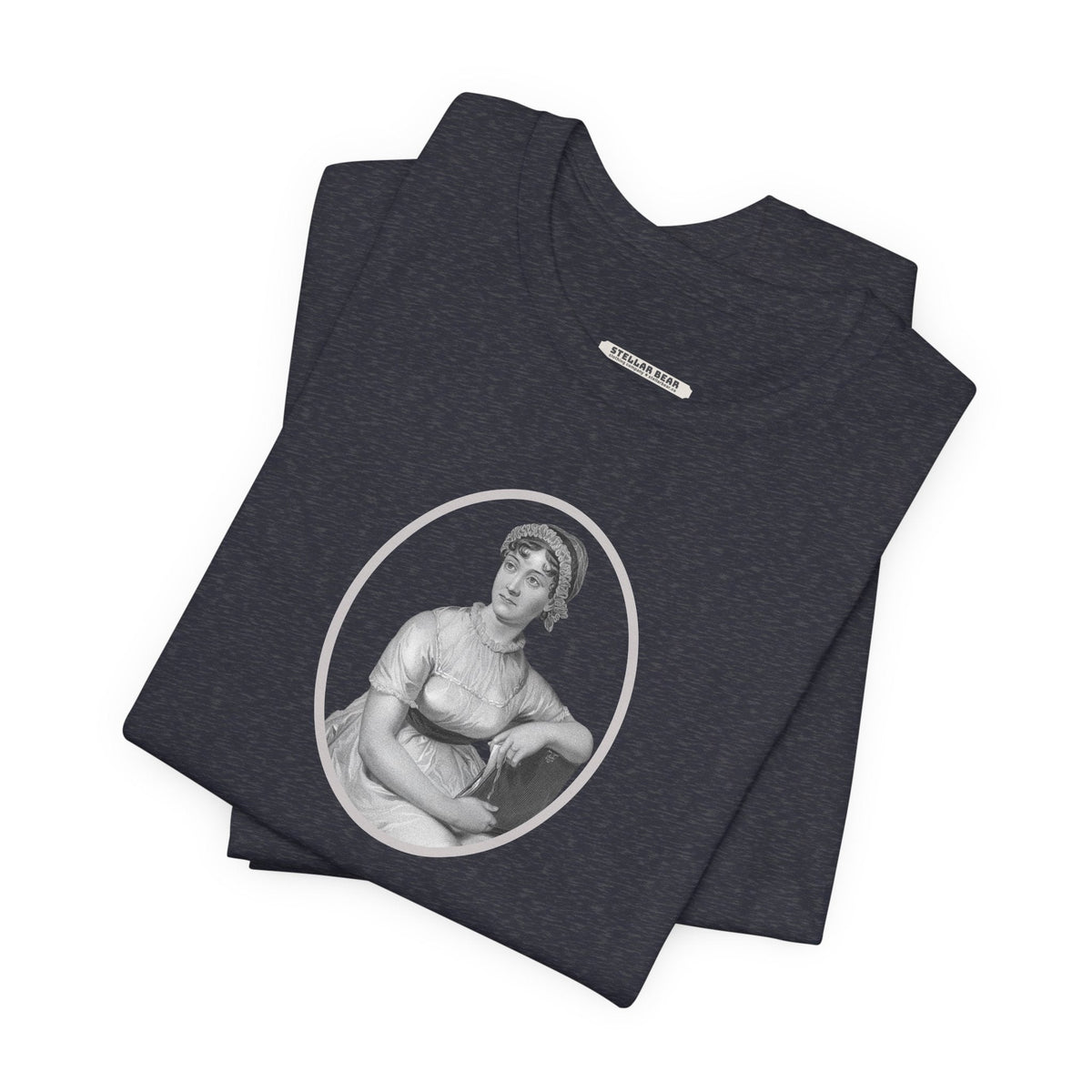 Jane Austen Portrait Vintage Graphic T-Shirt product image 16