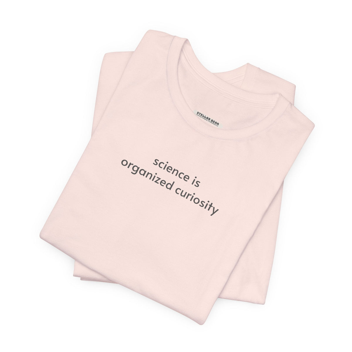 Science is Organized Curiosity Minimalist Style T-Shirt product image 3