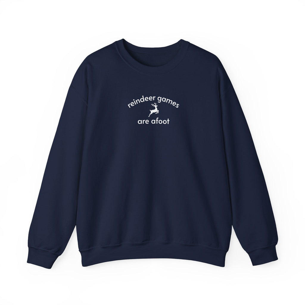 Reindeer Games are Afoot Minimalist Style Sweatshirt product image 8
