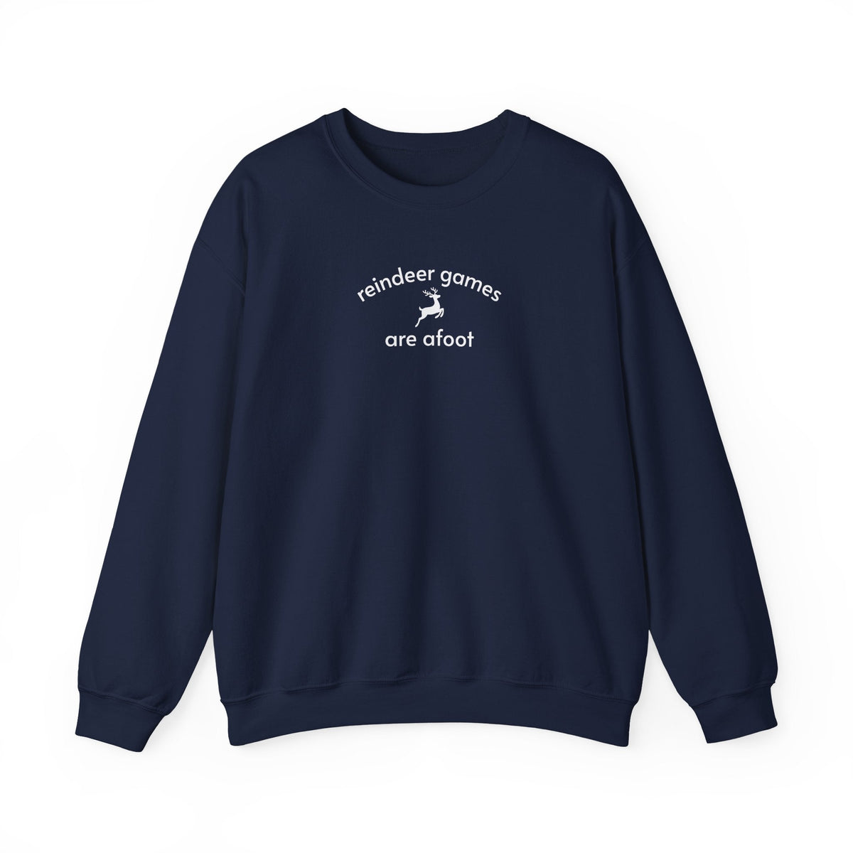 Reindeer Games are Afoot Minimalist Style Sweatshirt product image 8