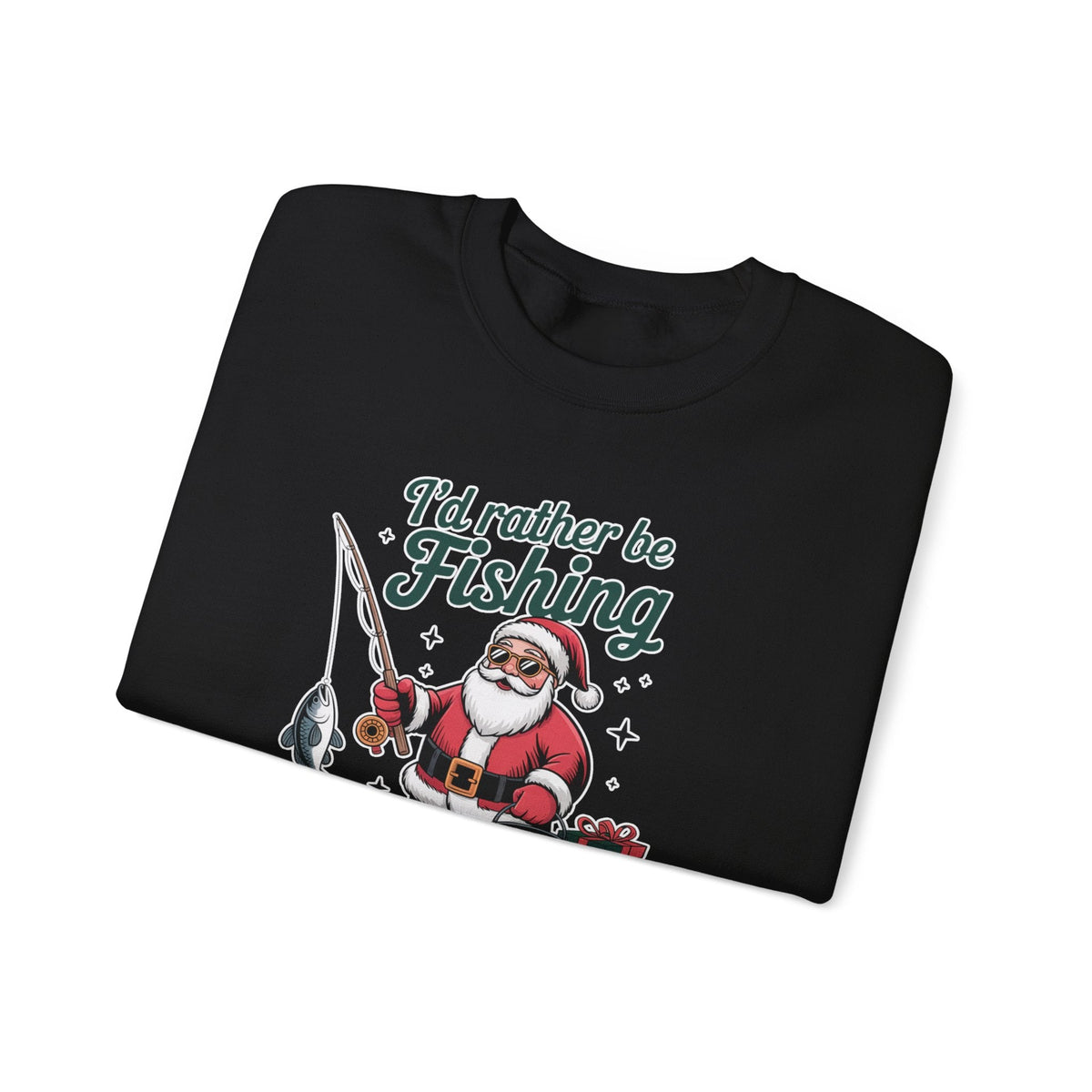 I'd Rather Be Fishing Graphic Sweatshirt product image 5