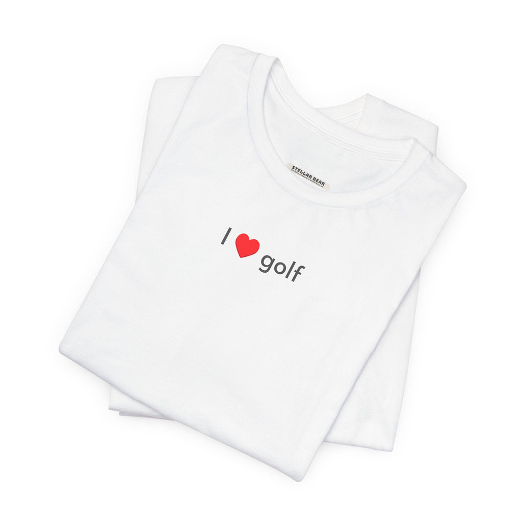 I Love Golf Minimalist Style T-Shirt product image 2