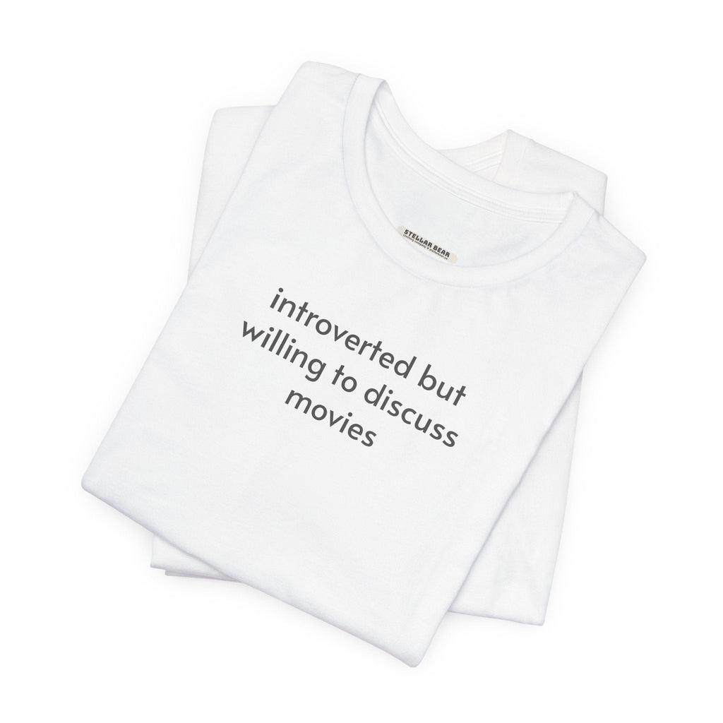 Introverted but Willing to Discuss Movies Minimalist Style product image 4