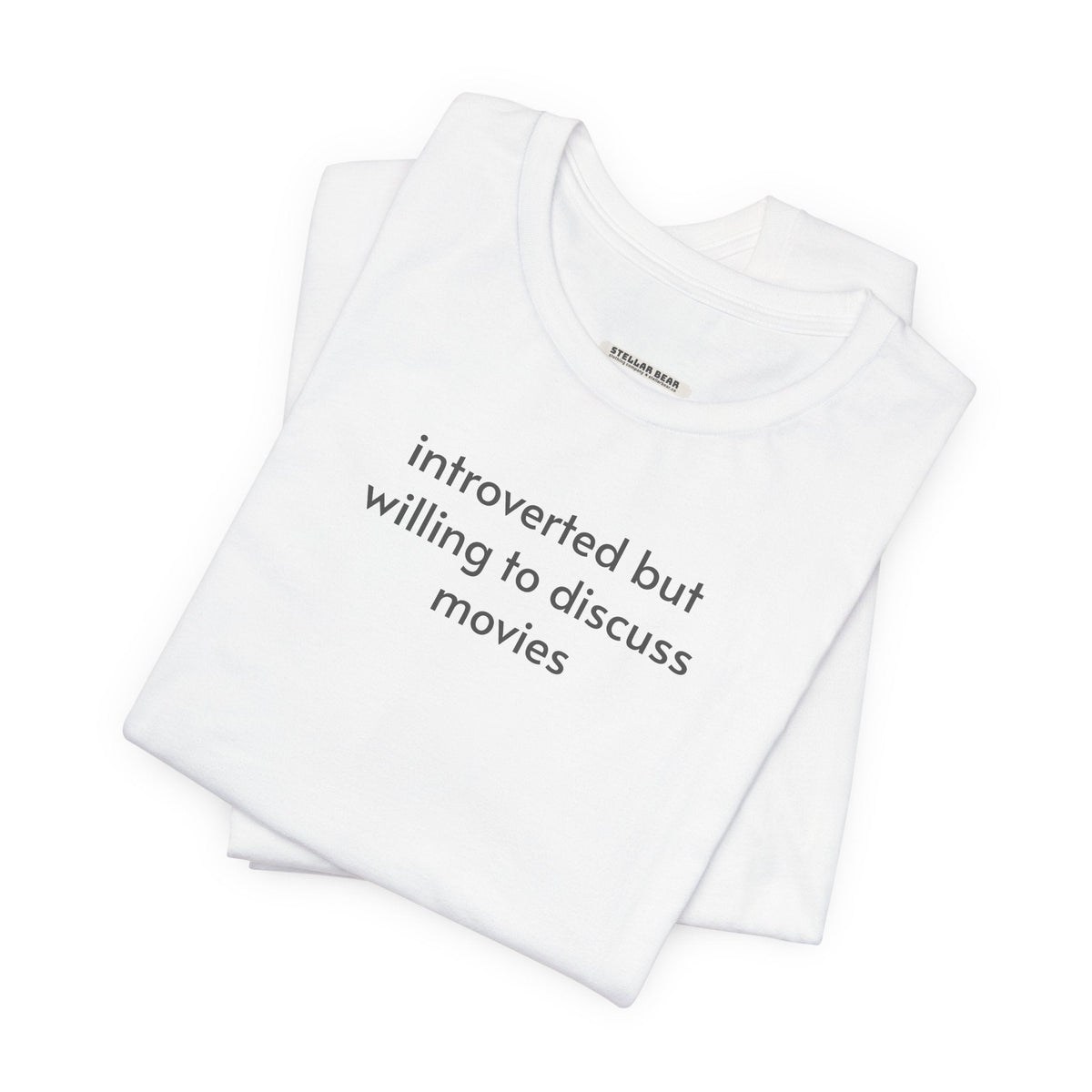 Introverted but Willing to Discuss Movies Minimalist Style product image 4