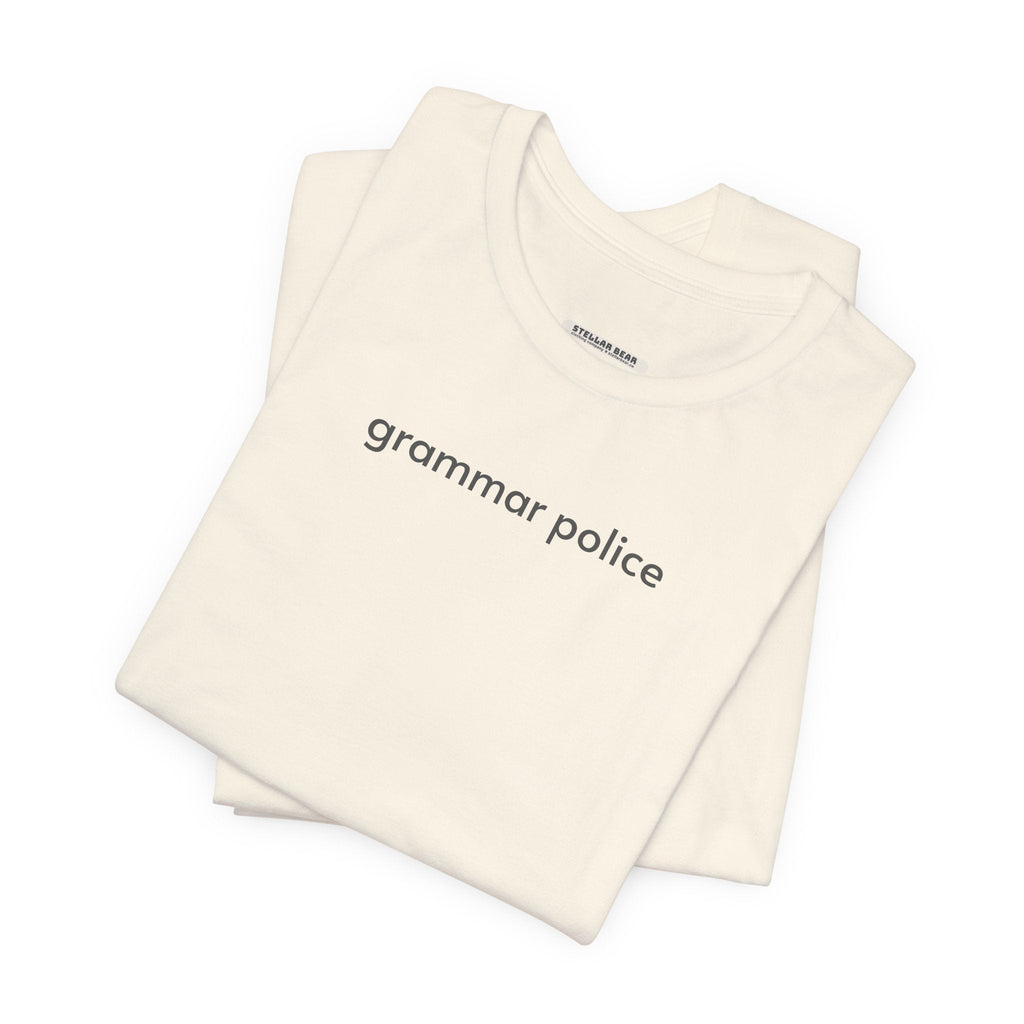 Grammar Police Minimalist Style T-Shirt product image 5