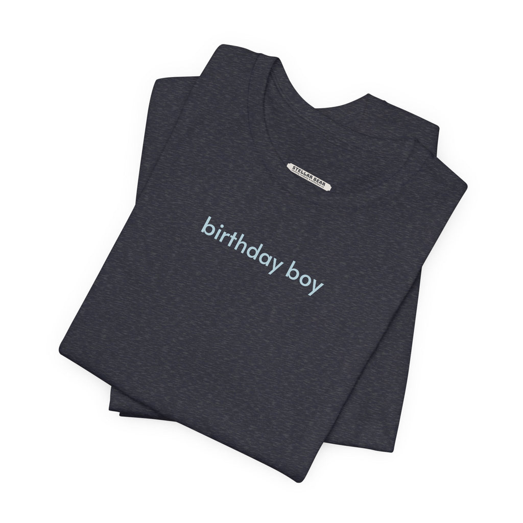 Birthday Boy Minimalist Style T-Shirt product image 1