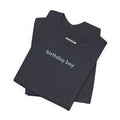 Birthday Boy Minimalist Style T-Shirt product image 1