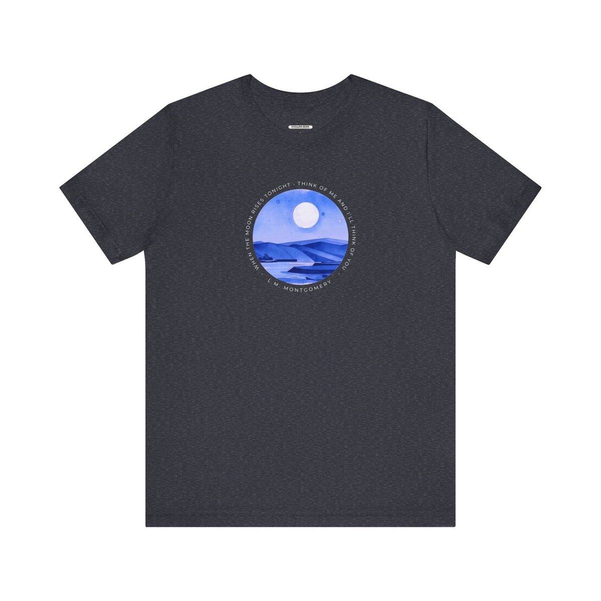 When the Moon Rises Tonight, Think of Me Quote Graphic product image 6