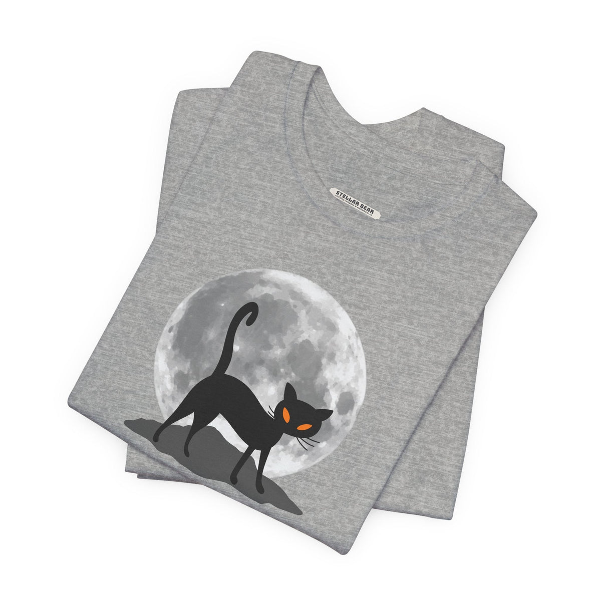 Cat Moon Graphic T-Shirt product image 5