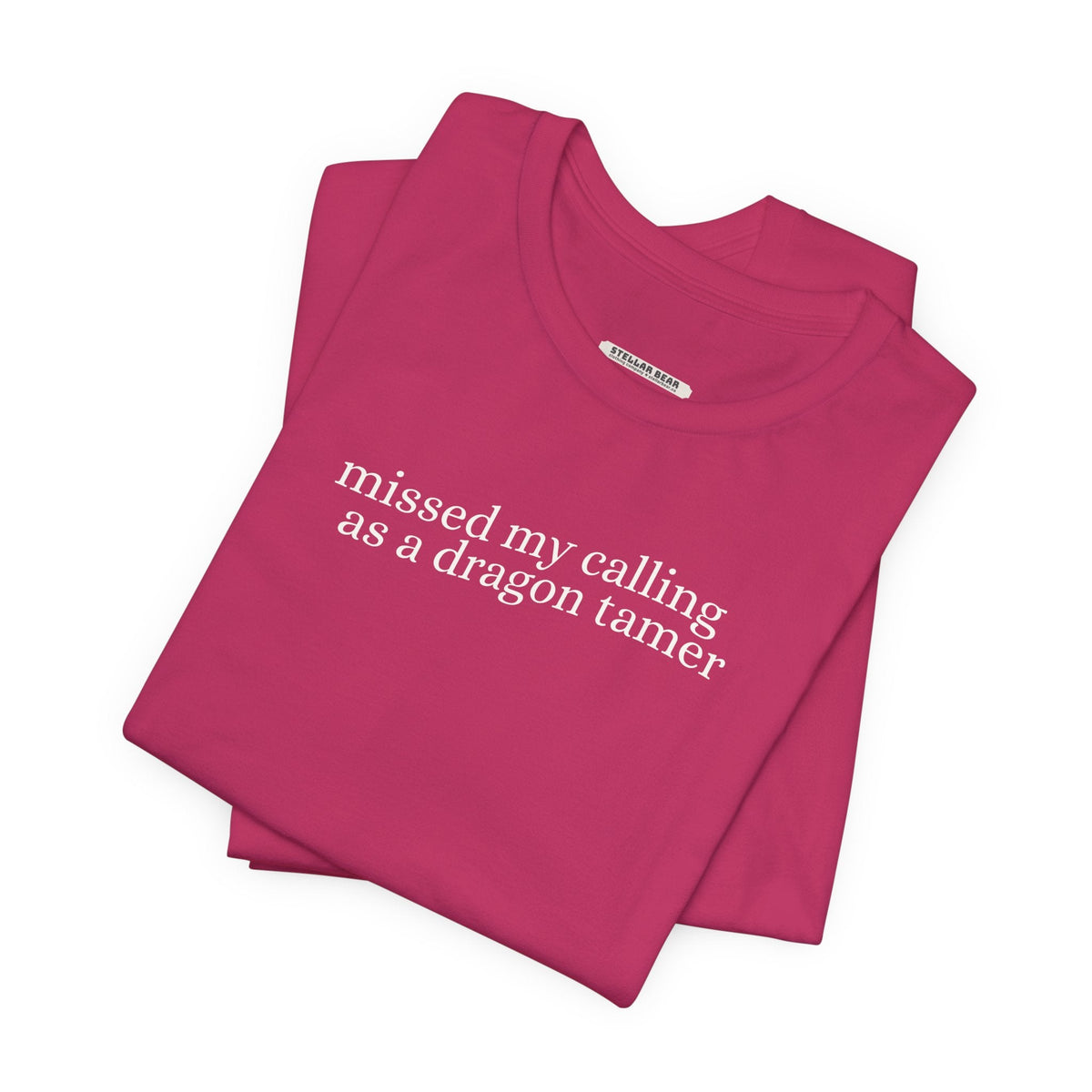 Missed My Calling as a Dragon Tamer Minimalist Style T-Shirt product image 3