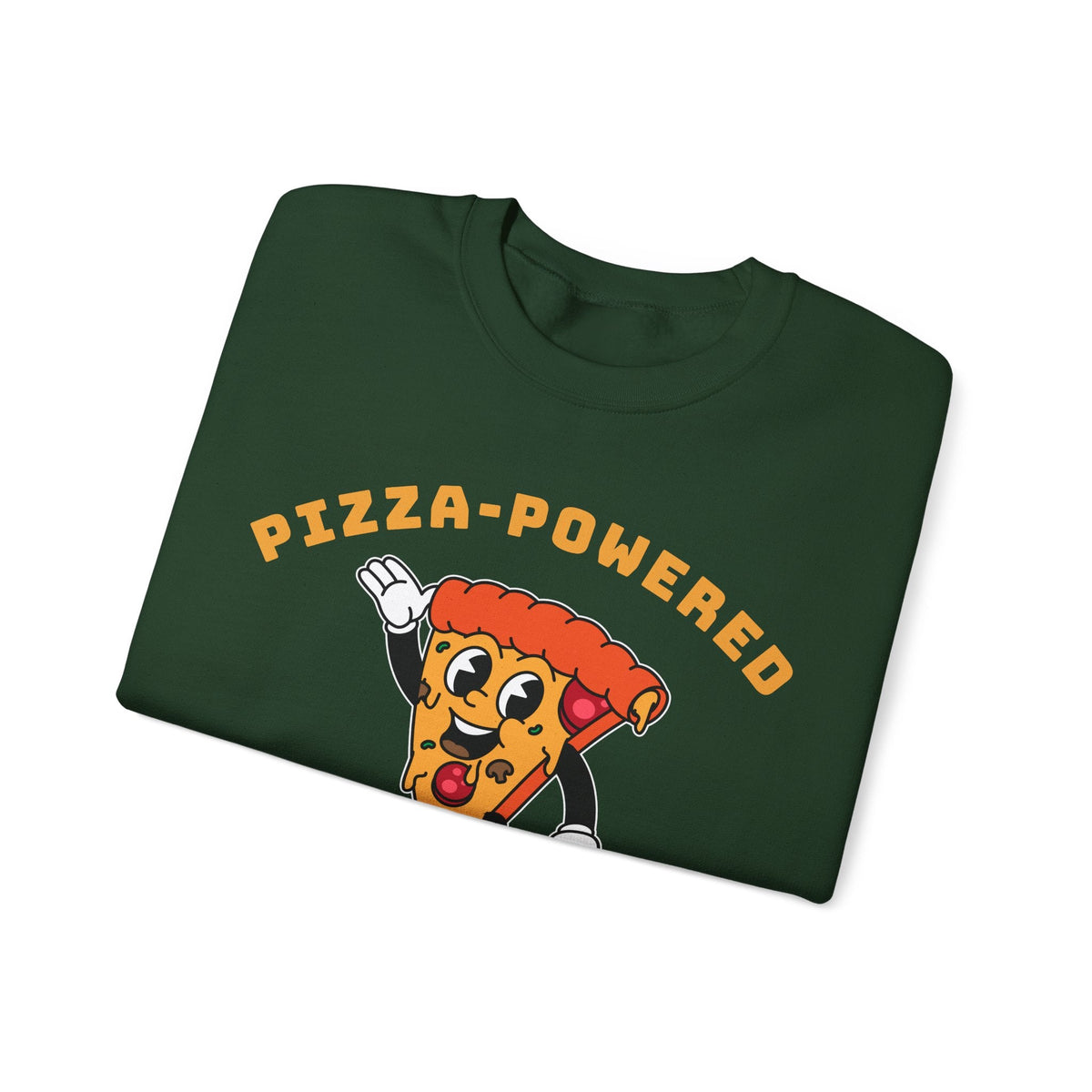 Pizza-Powered Graphic Sweatshirt product image 4
