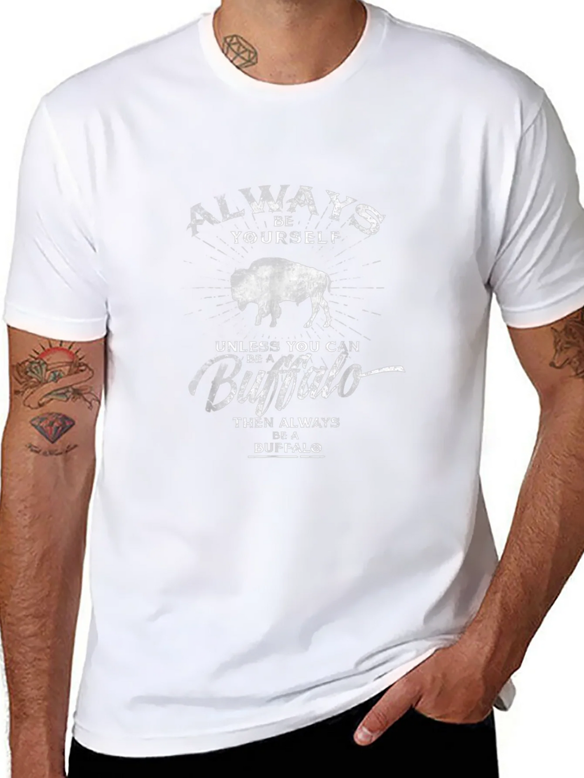 Always Be Yourself Unless Buffalo T-Shirt product image 7