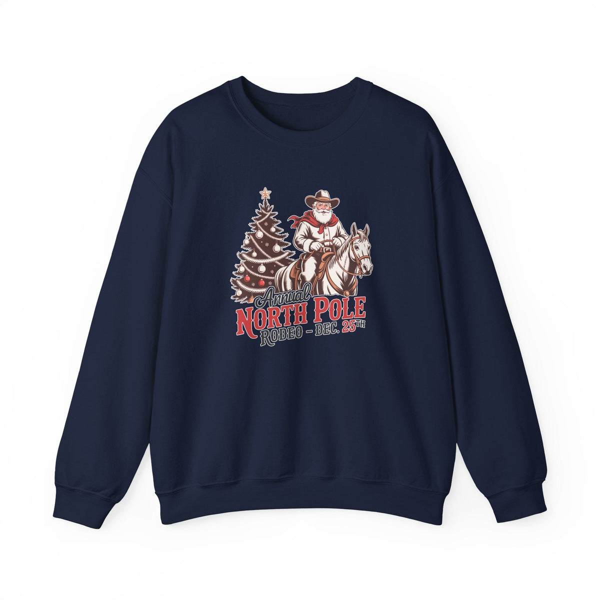 Annual North Pole Rodeo Graphic Sweatshirt product image 7