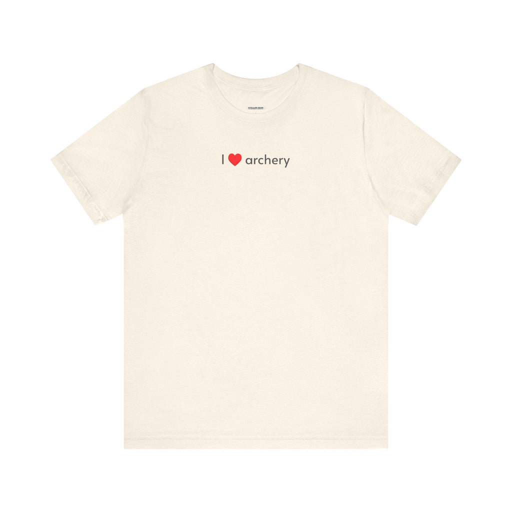 I Love Archery Minimalist Style T-Shirt product image 14