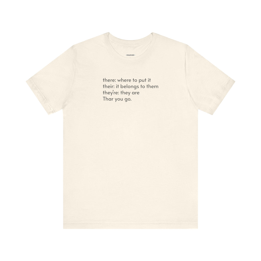 There, Their, They're, and Thar T-Shirt product image 15