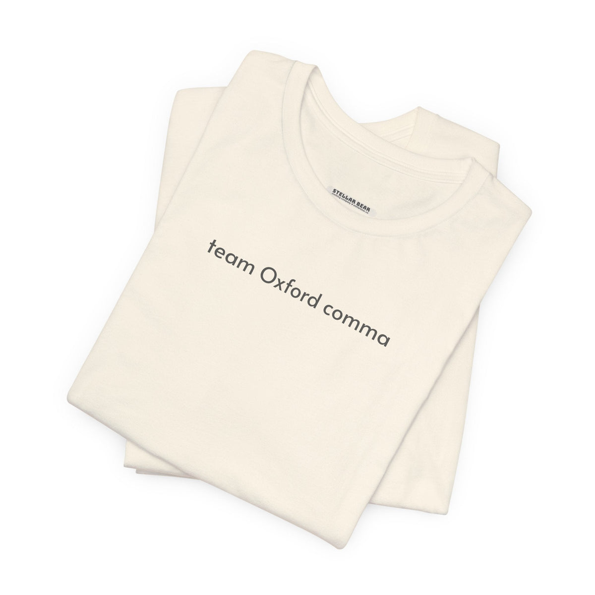 Team Oxford Comma Minimalist Style T-Shirt product image 3