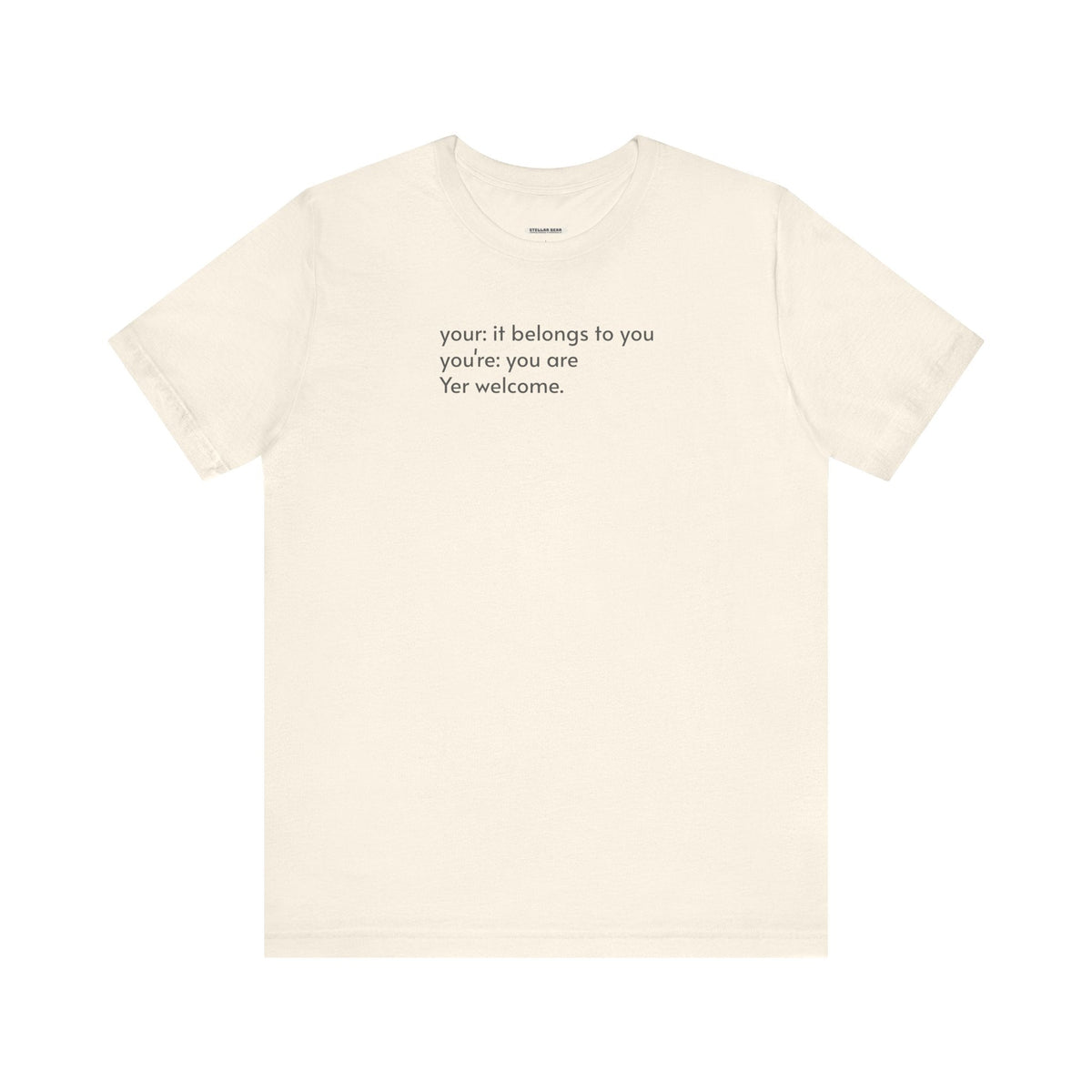 Your, You're, and Yer T-Shirt product image 14