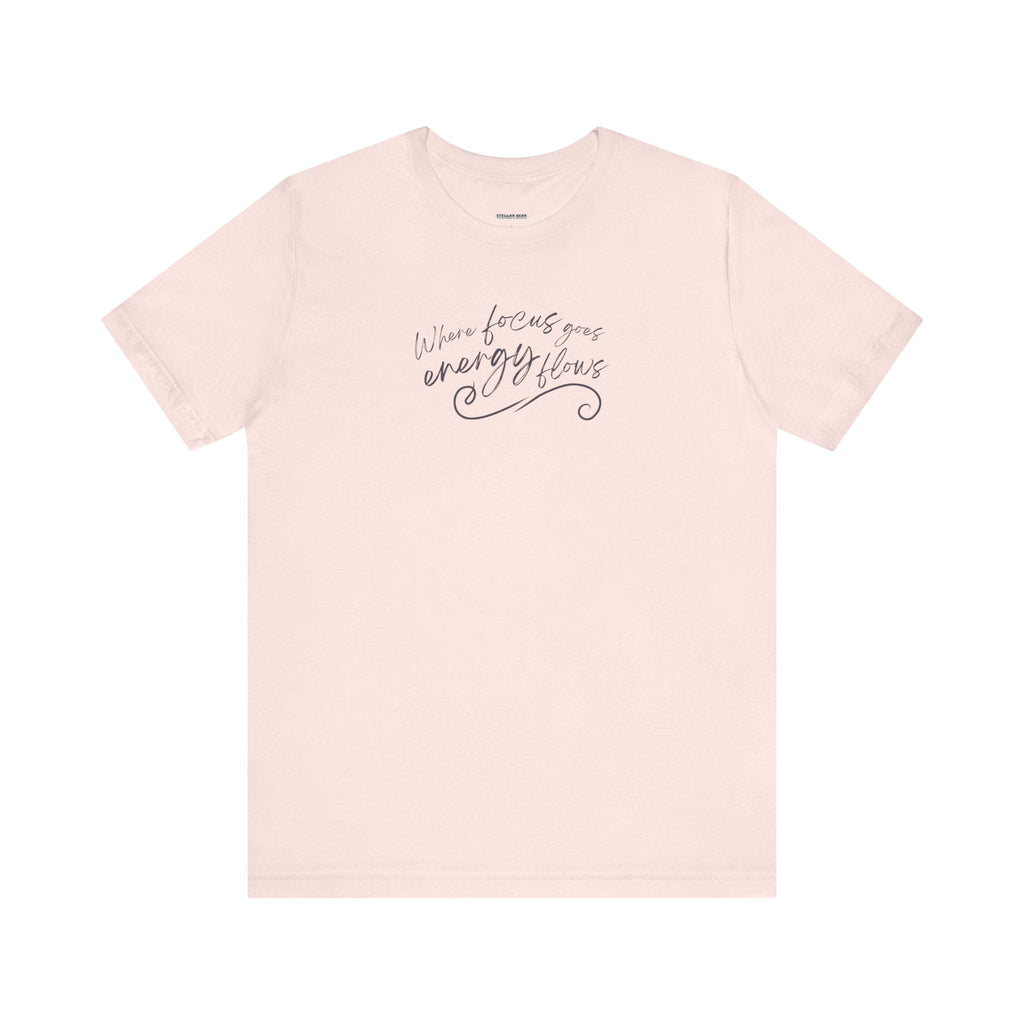 Where Focus Goes Energy Flows Graphic T-Shirt product image 6