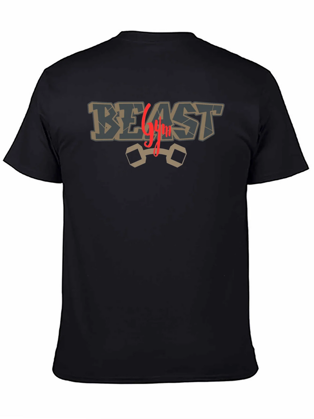 Beast Gym Black T-Shirt product image 3
