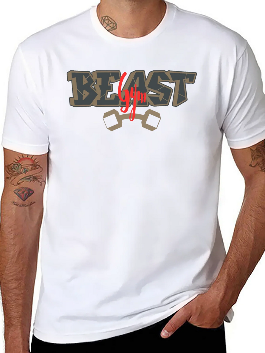 Beast Gym Black T-Shirt product image 6