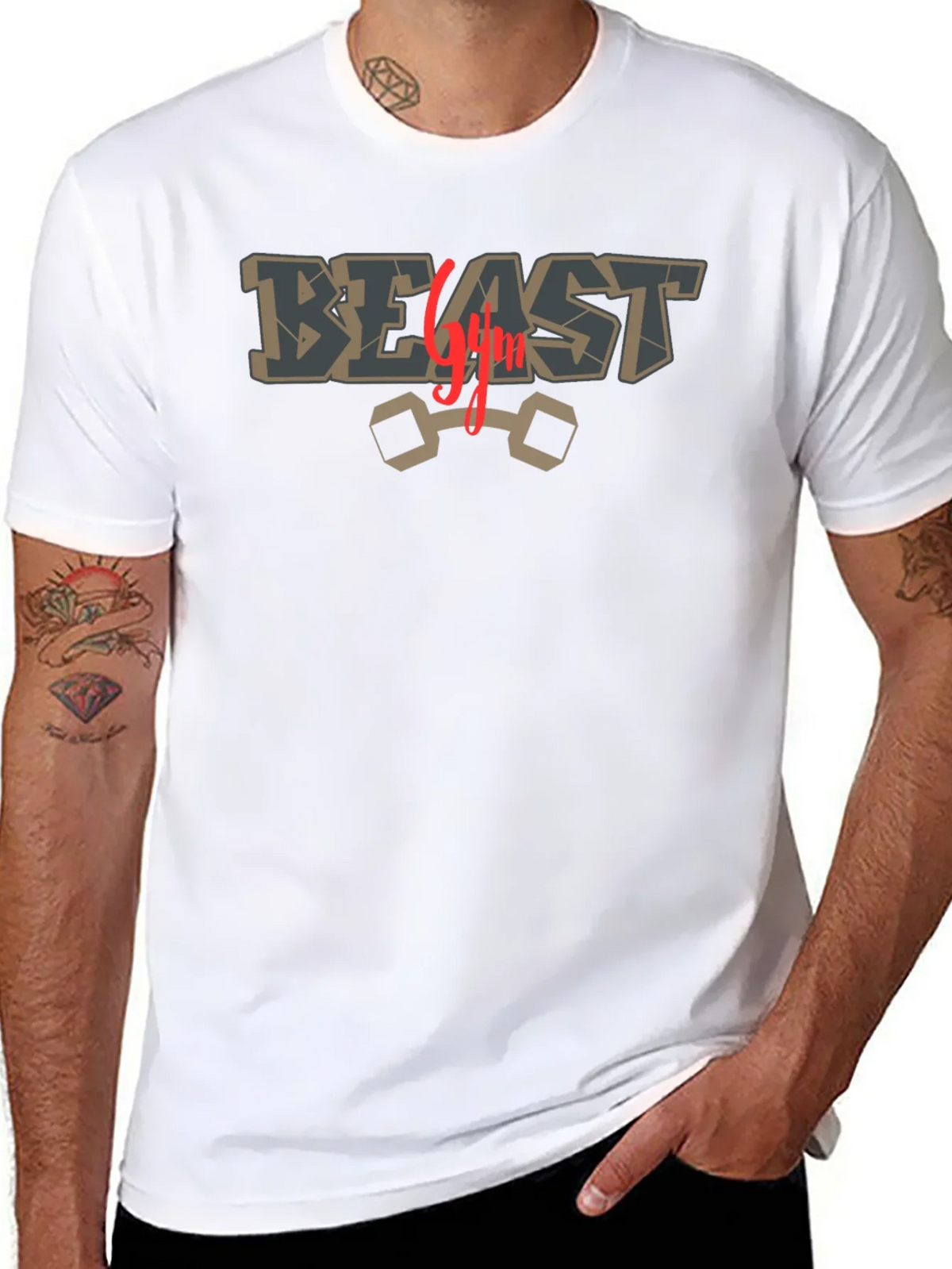 Beast Gym Black T-Shirt product image 6