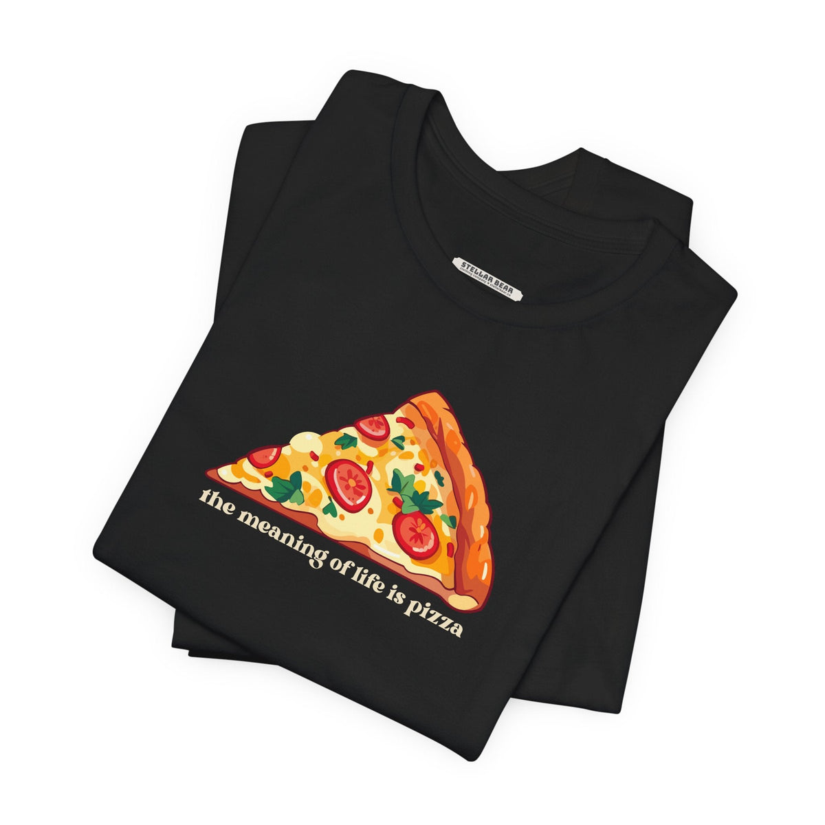 The Meaning of Life is Pizza Graphic T-Shirt product image 1