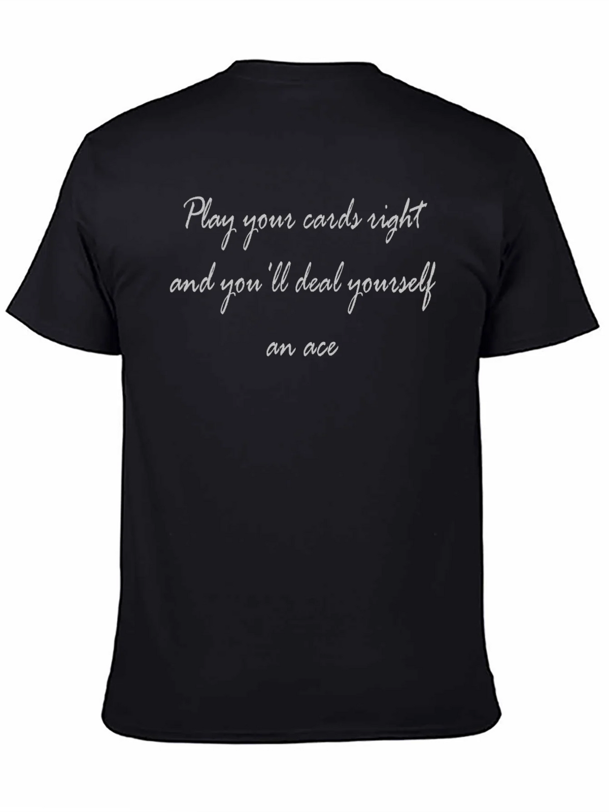 Play Your Cards Right Graphic Tee - Unisex product image 4