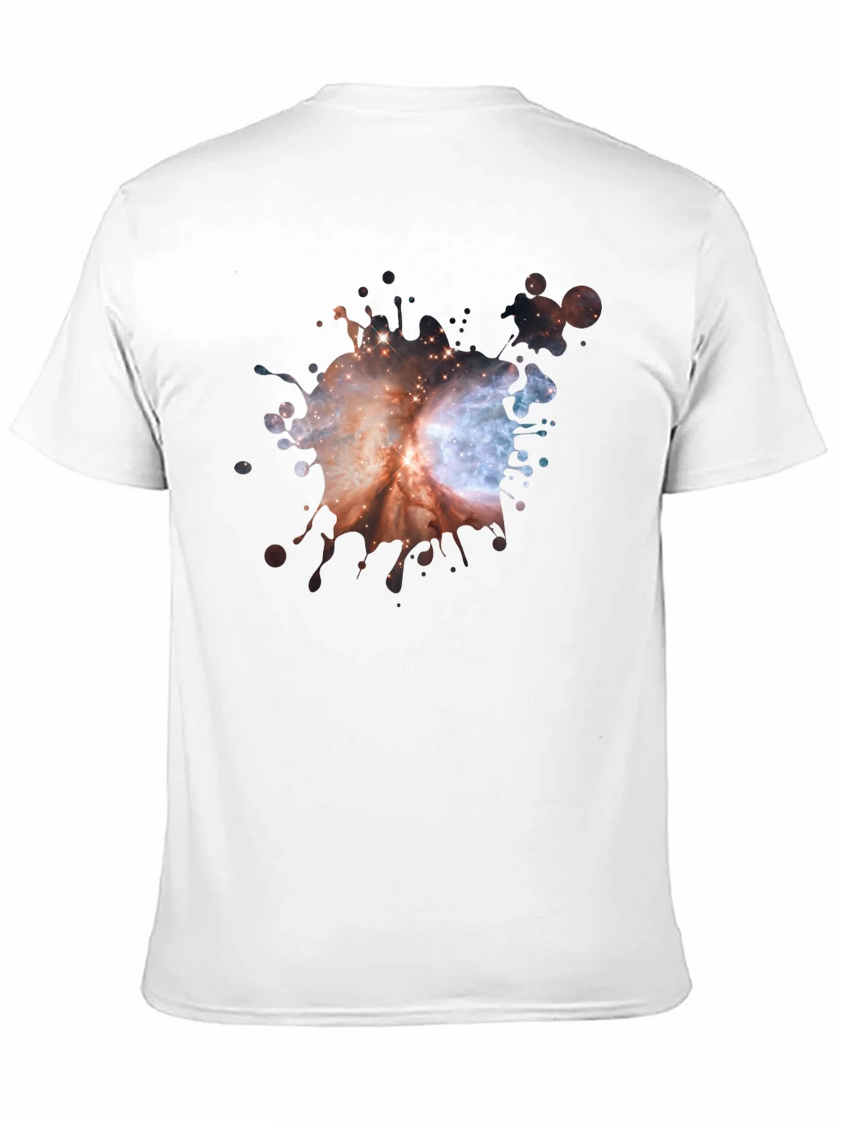 Galaxy Splash Black T-Shirt product image 10