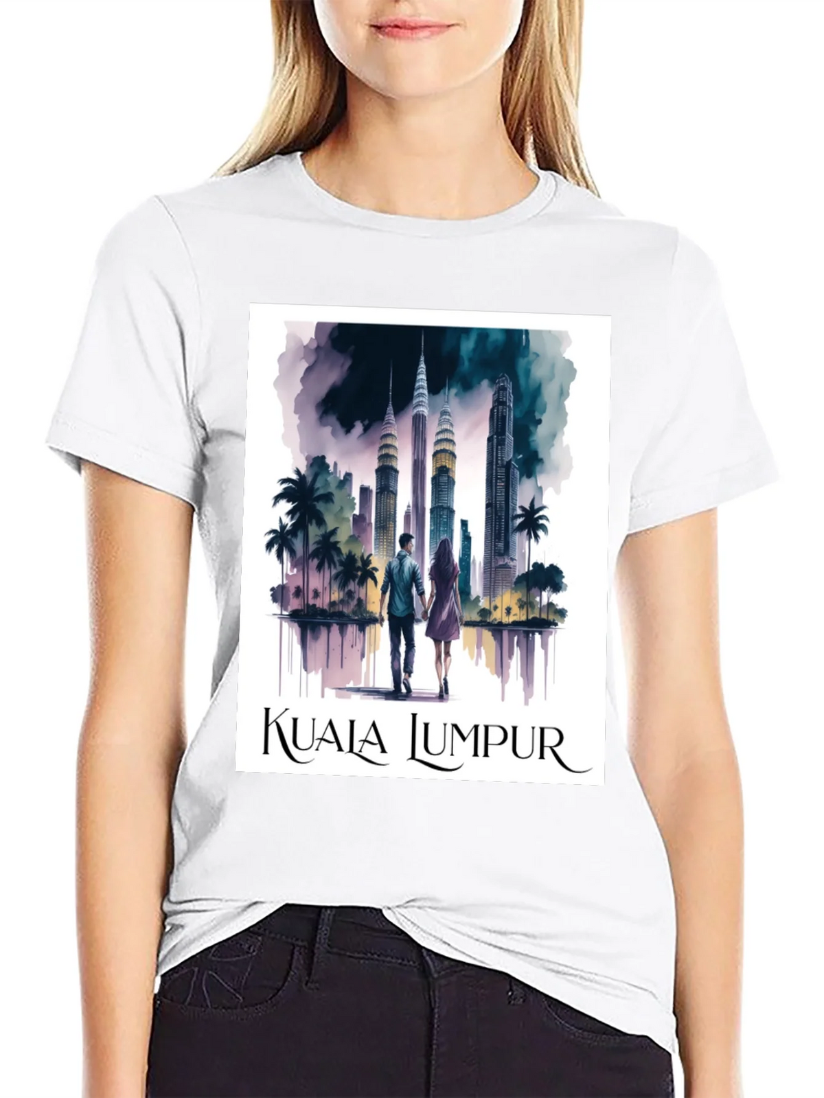 Kuala Lumpur Graphic T-Shirt product image 4