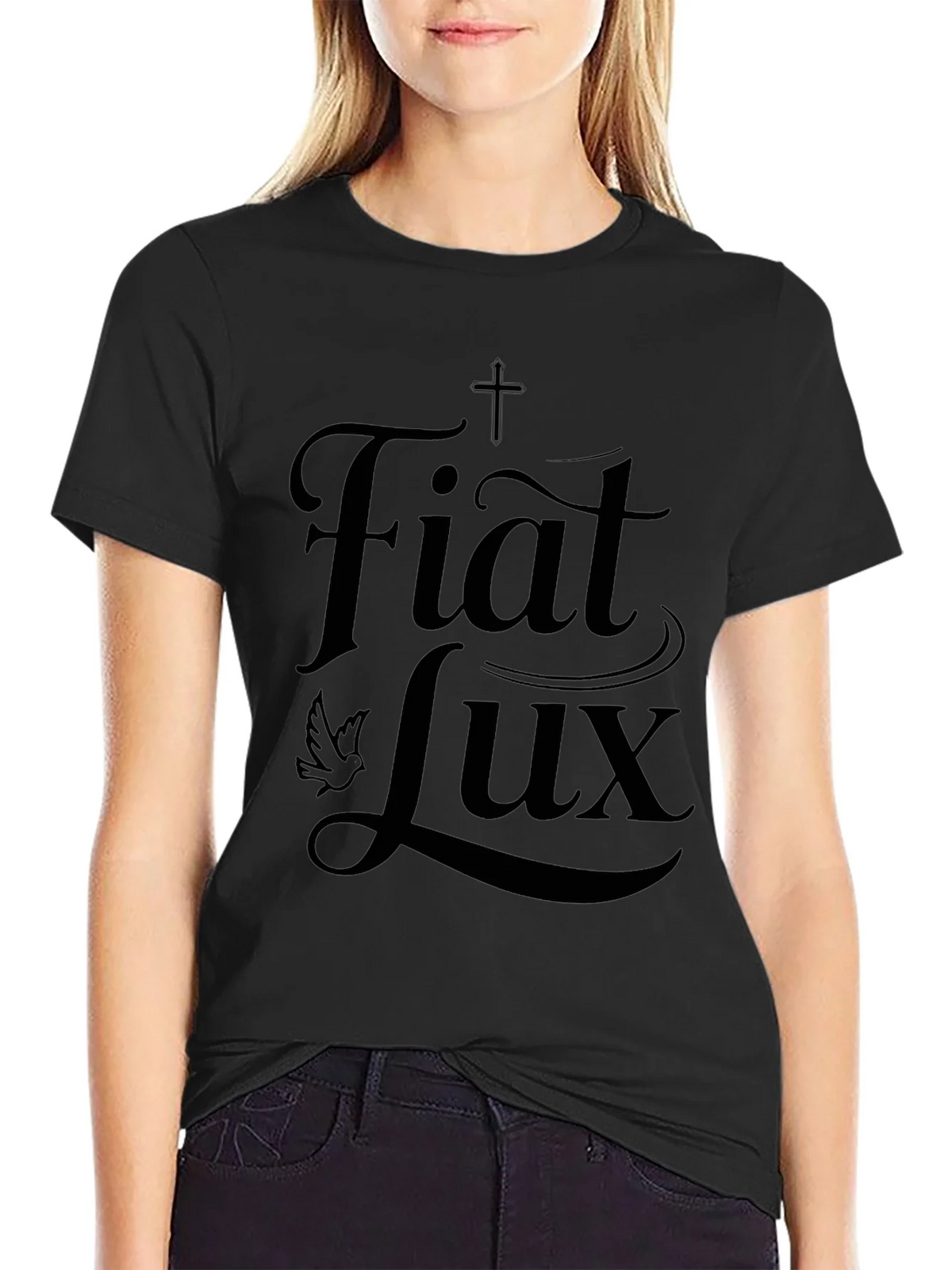 Fiat Lux Graphic T-Shirt - Black product image 2