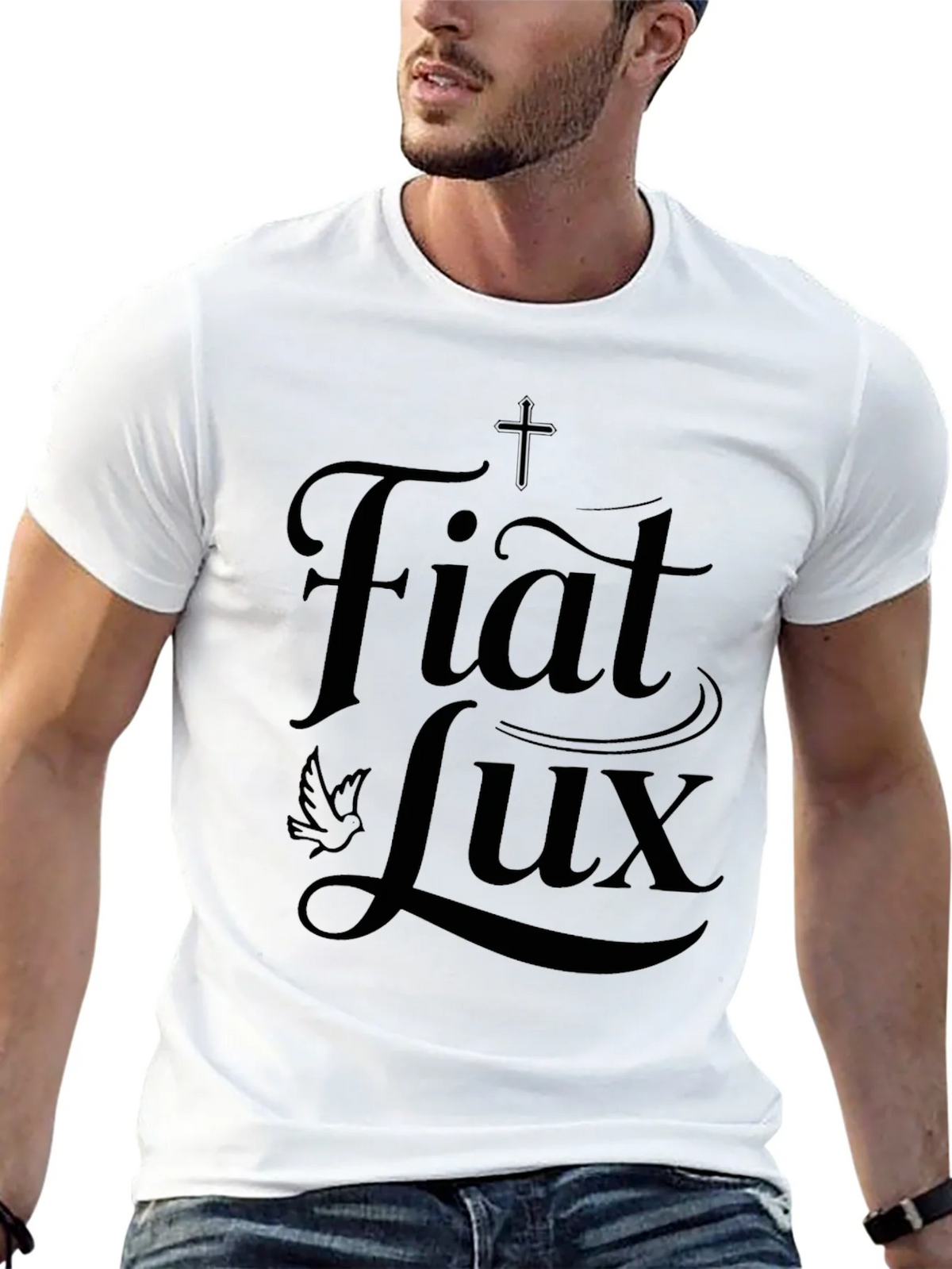 Fiat Lux Graphic T-Shirt - Black product image 12