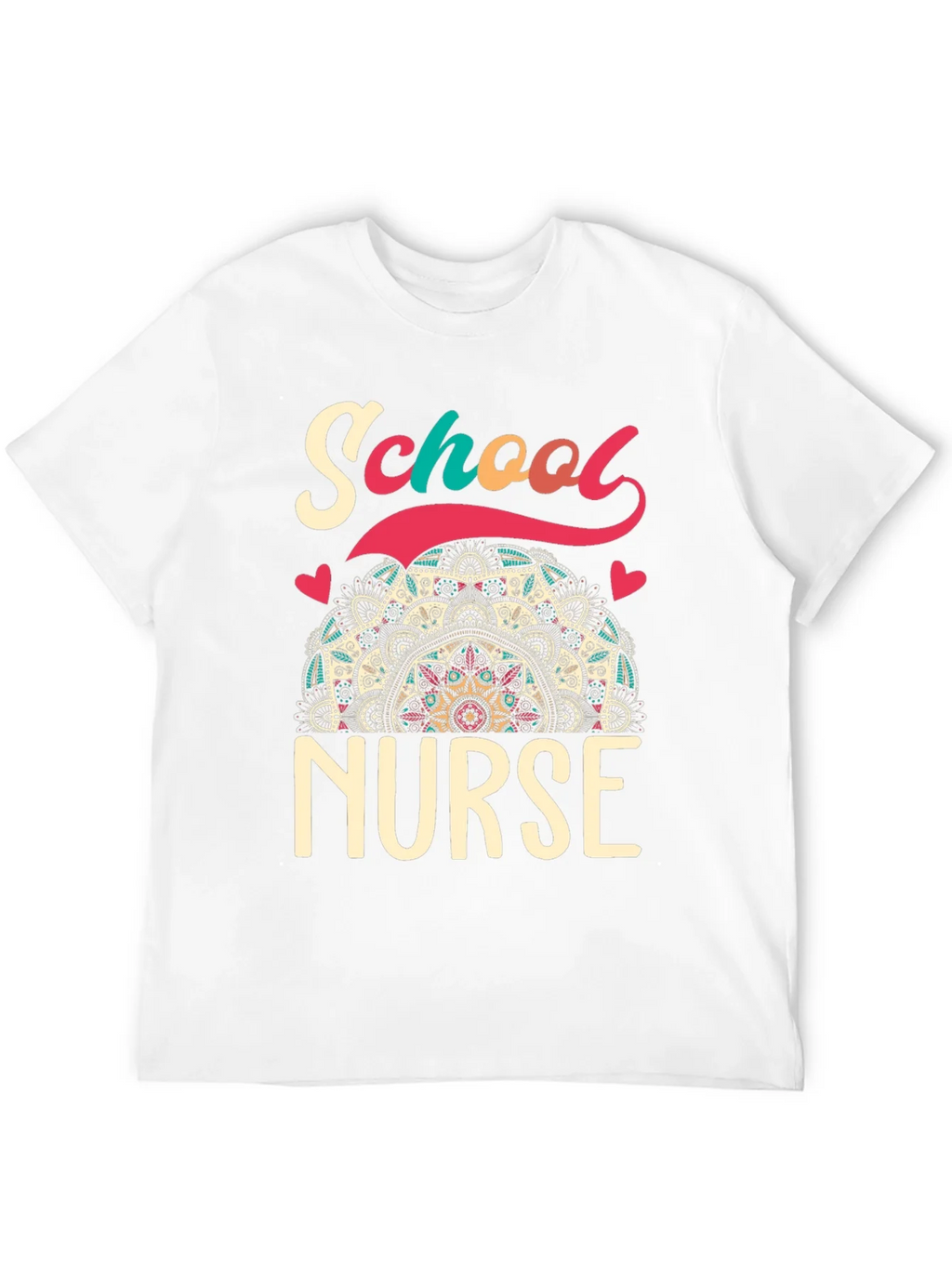 School Nurse T-Shirt - Mandala Design product image 11