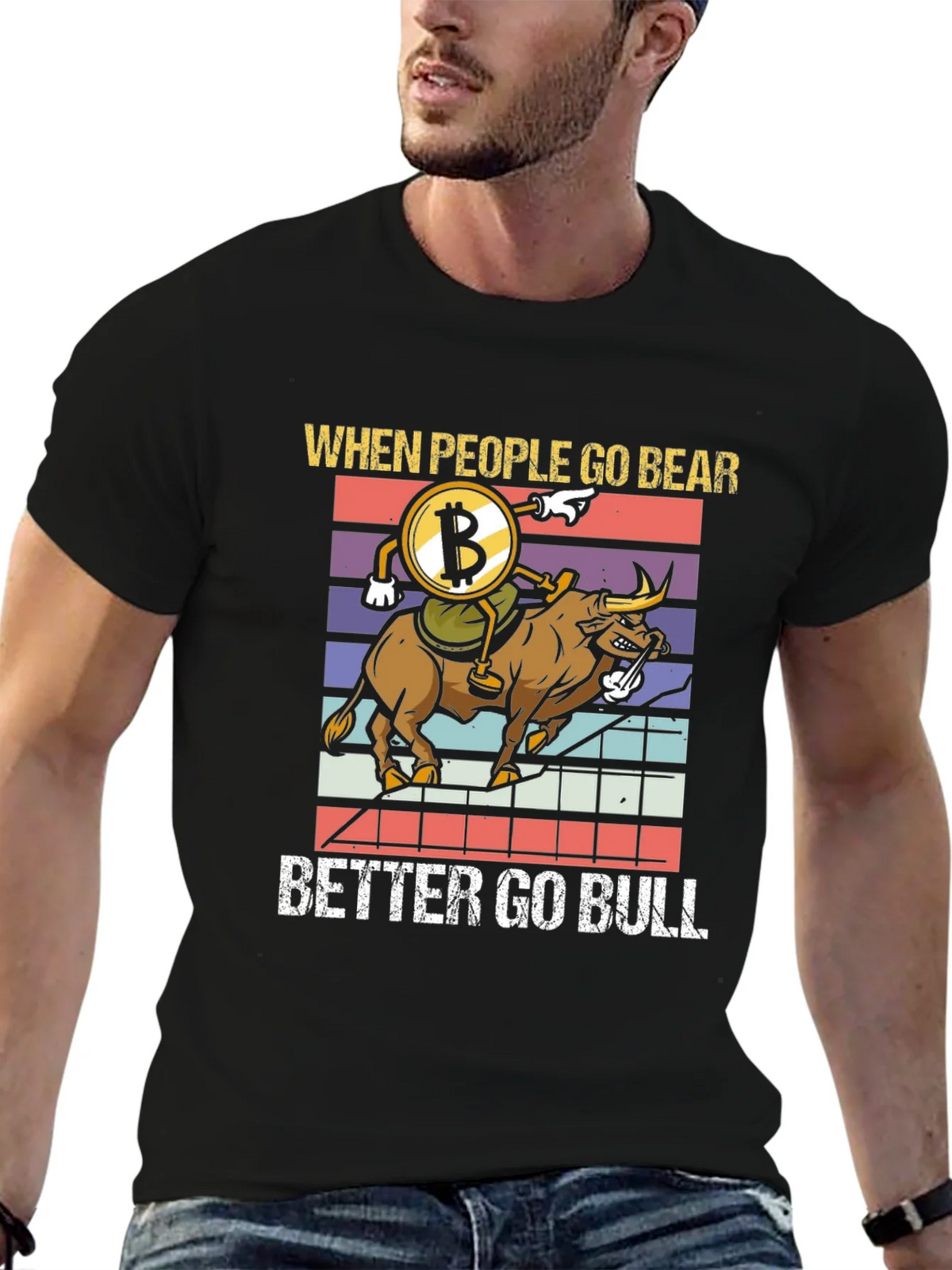 Bitcoin Bull Run T-Shirt product image 5