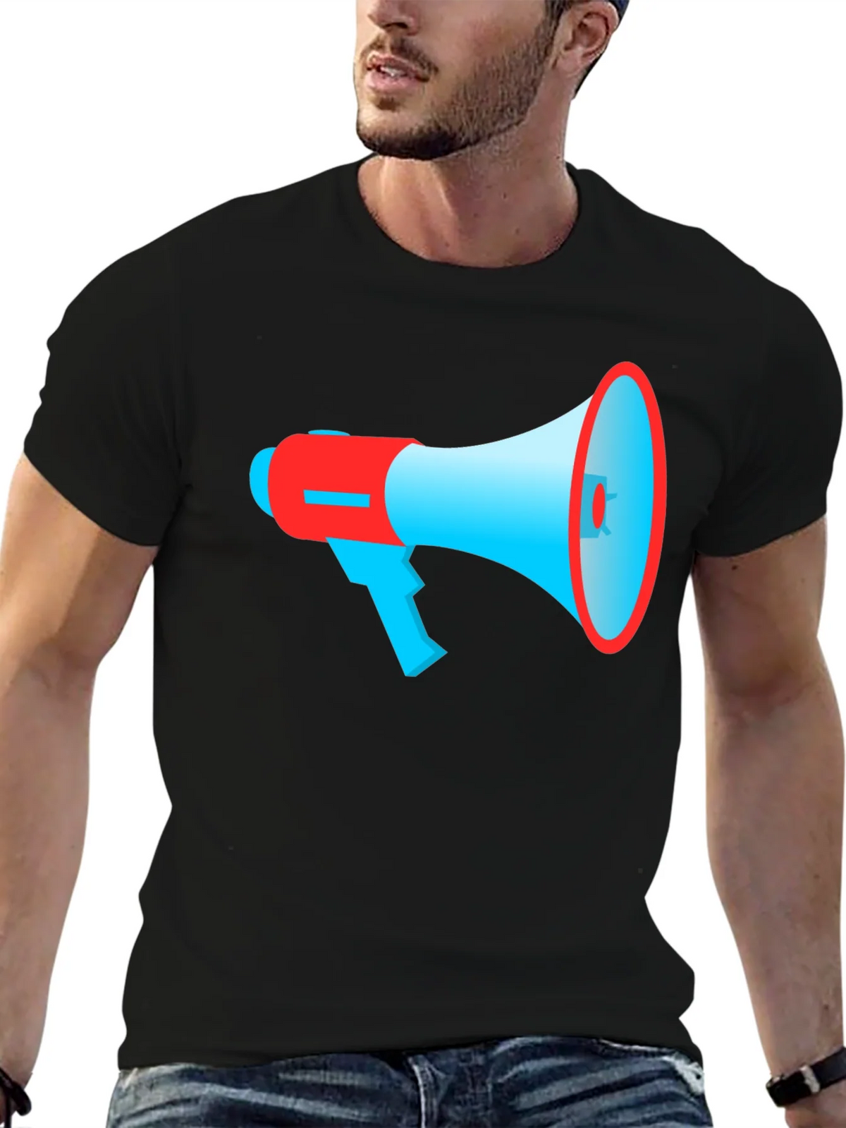Megaphone Graphic Tee - Stand Out Style product image 2